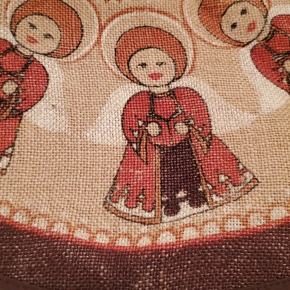 Angel doily, vintage - Picture 3 of 6